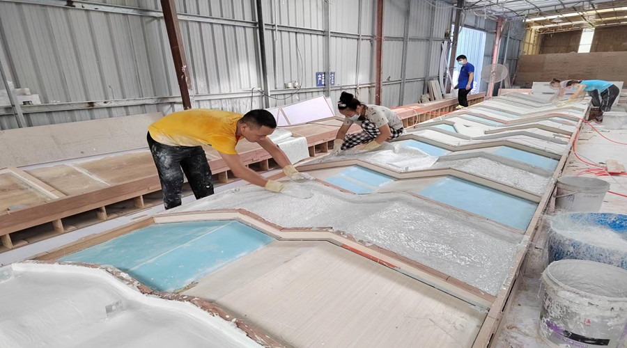 中山完美金鷹廣場采購GRG造型產(chǎn)品 飾紀(jì)上品定不負(fù)眾望