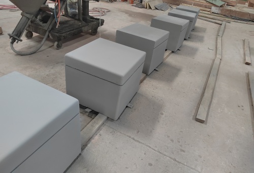 GRC清水混凝土坐凳