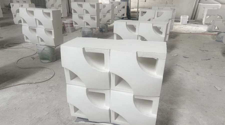 飾紀(jì)上品GRC廠家-出口韓國GRC鏤空磚工程案例