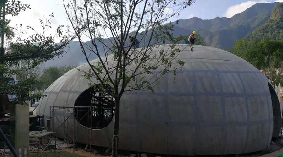 河源春沐小鎮定制GRC恐龍巨蛋 河源春沐小鎮定制GRC恐龍巨蛋