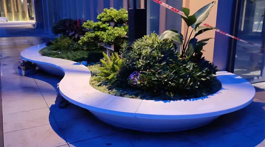 GRC樹(shù)池坐凳