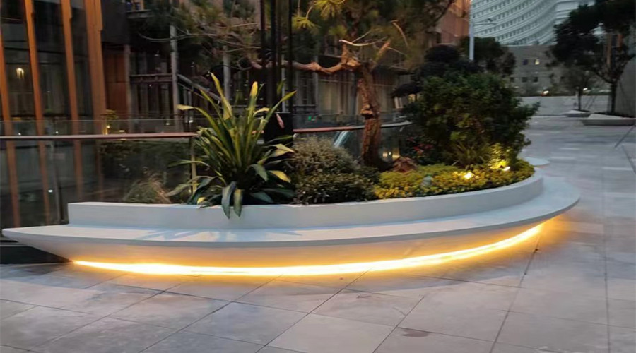 GRC樹(shù)池坐凳