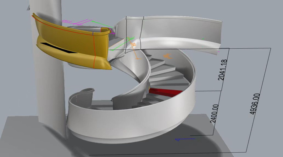 浙江新昌GRG旋轉(zhuǎn)樓梯項目 浙江新昌GRG旋轉(zhuǎn)樓梯項目