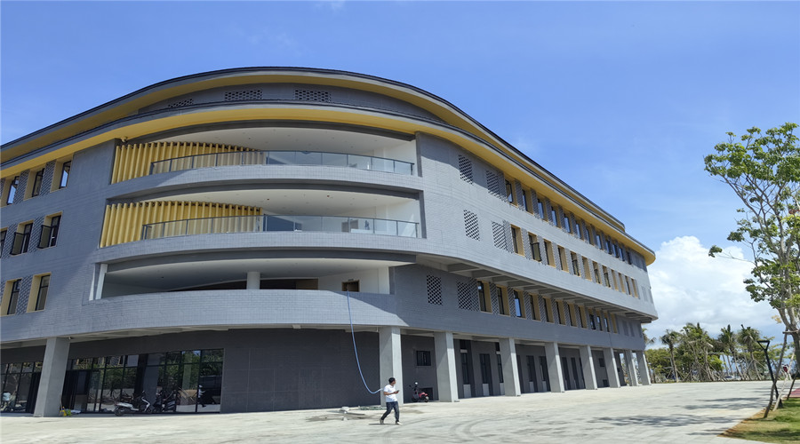 海南中央民族大學(xué)UHPC幕墻板工程案例 海南中央民族大學(xué)UHPC幕墻板工程案例