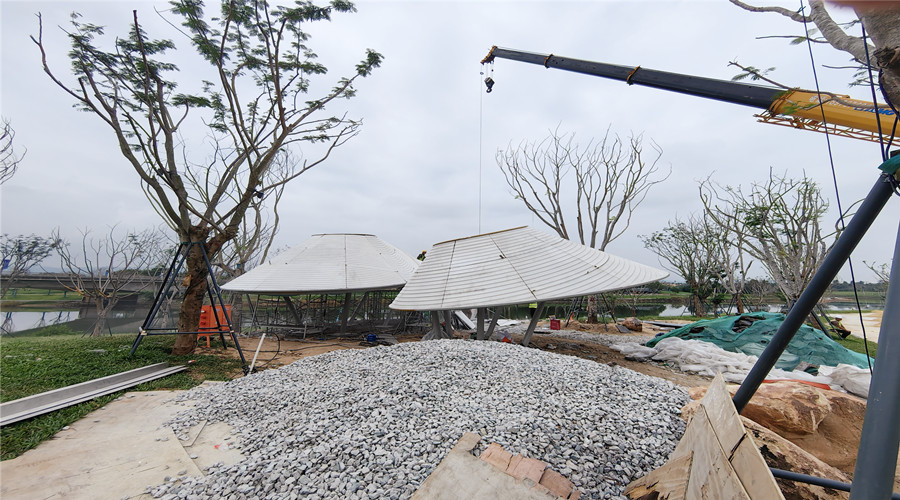 三亞海棠灣UHPC預(yù)制構(gòu)件遮陽(yáng)立面掛板項(xiàng)目 三亞海棠灣UHPC預(yù)制構(gòu)件遮陽(yáng)立面掛板項(xiàng)目