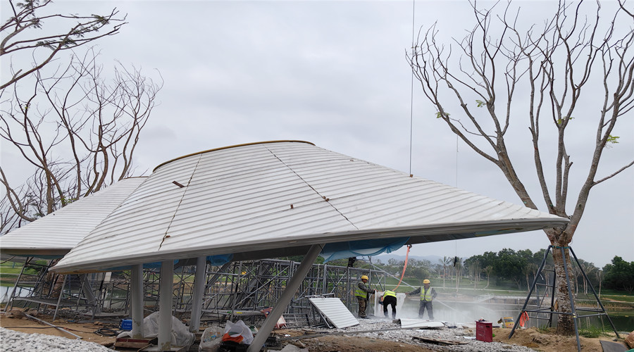 三亞海棠灣UHPC預(yù)制構(gòu)件遮陽(yáng)立面掛板項(xiàng)目 三亞海棠灣UHPC預(yù)制構(gòu)件遮陽(yáng)立面掛板項(xiàng)目