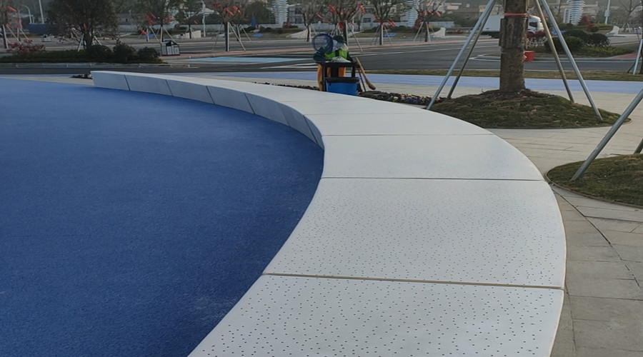 GRC水磨石坐凳 GRC水磨石坐凳