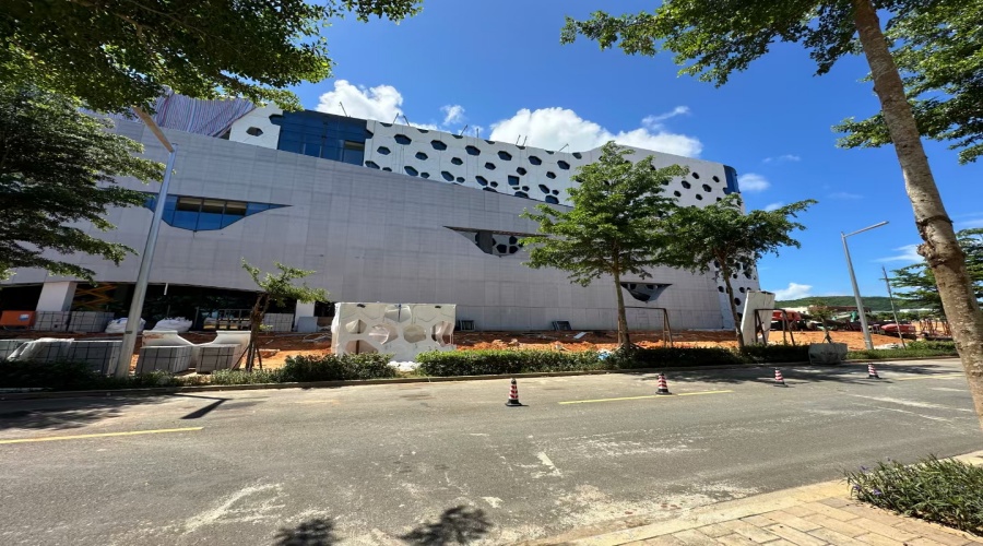 海南體育中心UHPC鏤空幕墻板工程 海南體育中心UHPC鏤空幕墻板工程