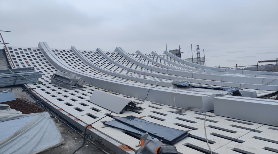 UHPC鏤空幕墻板 UHPC鏤空幕墻板