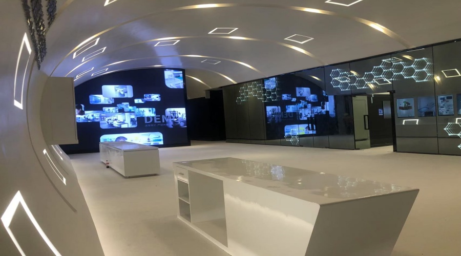 GRG石膏過道造型 GRG石膏過道造型