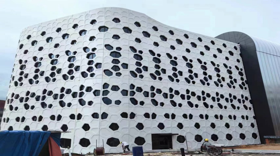 海南新體育中心UHPC幕墻板項目 海南新體育中心UHPC幕墻板項目