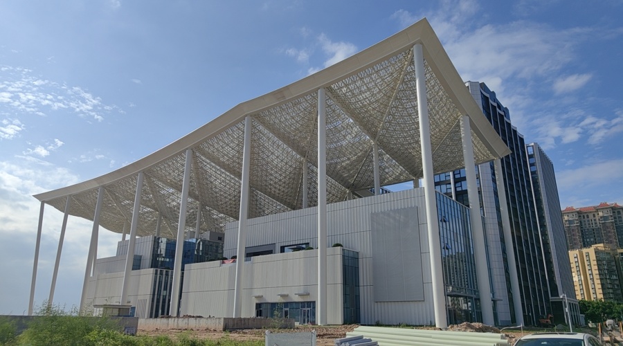 珠海九州灣UHPC雙曲面幕墻板項目 珠海九州灣UHPC雙曲面幕墻板項目