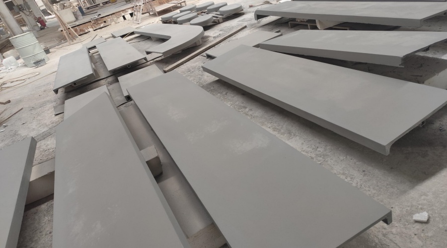 海南海口岸線UHPC坐凳與吧臺工程案例 海南海口岸線UHPC坐凳與吧臺工程案例