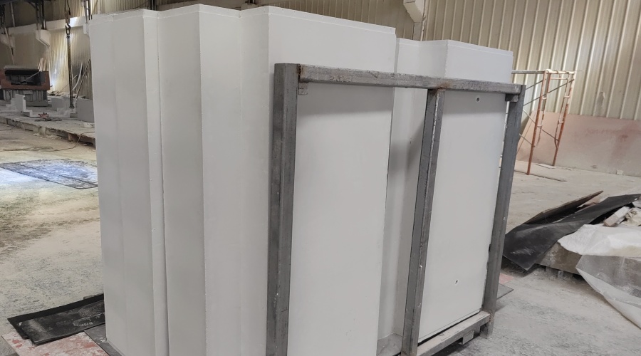 廣西梧州風(fēng)電儲能GRC包柱子工程 廣西梧州風(fēng)電儲能GRC包柱子工程